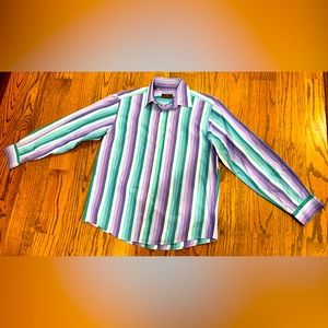 Etro Long Sleeve Dress Shirt - Size 42 (16.5)